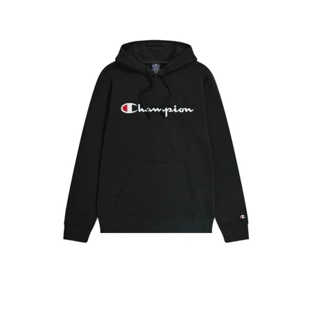 Polar com Capuz Homem Champion Hooded Preto de Champion, Homem - Ref: S64142079, Preço: 46,40 €, Desconto: %