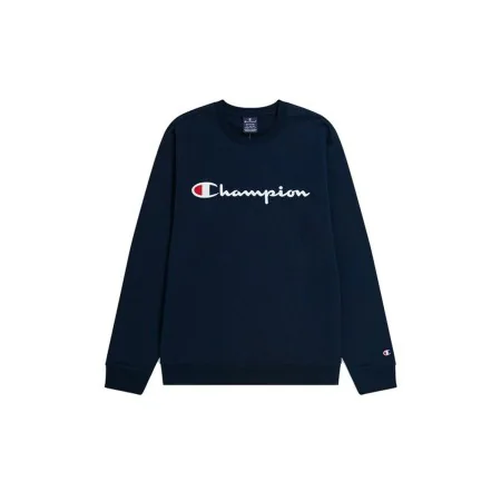 Men’s Sweatshirt without Hood Champion Crewneck Blue by Champion, Men - Ref: S64142080, Price: 50,03 €, Discount: %