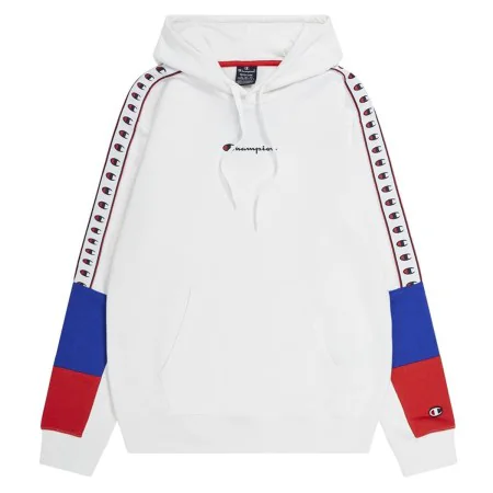 Polar com Capuz Homem Champion Hooded Branco de Champion, Homem - Ref: S64142082, Preço: 59,14 €, Desconto: %