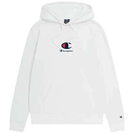 Sudadera con Capucha Hombre Champion Hooded Blanco de Champion, Hombre - Ref: S64142085, Precio: 54,60 €, Descuento: %