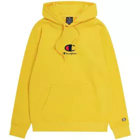 Felpa con Cappuccio Uomo Champion Hooded Giallo di Champion, Uomo - Rif: S64142086, Prezzo: 49,15 €, Sconto: %