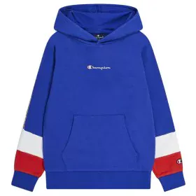 Sudadera con Capucha Hombre Champion Hooded Azul de Champion, Hombre - Ref: S64142087, Precio: 34,97 €, Descuento: %