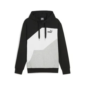 Sudadera con Capucha Hombre Puma Power Colorblock Negro de Puma, Hombre - Ref: S64142089, Precio: 55,60 €, Descuento: %