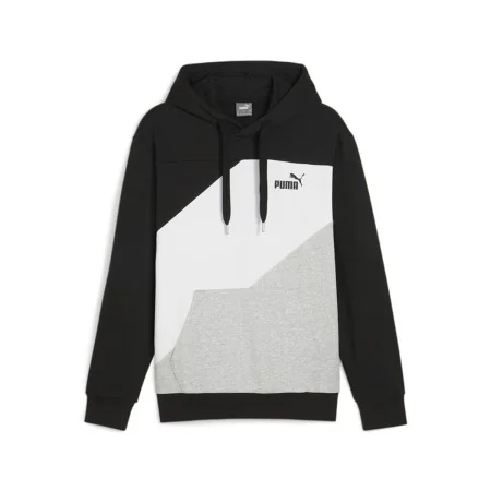 Men’s Hoodie Puma Power Colorblock Black by Puma, Men - Ref: S64142089, Price: 55,60 €, Discount: %