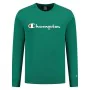 Men’s Sweatshirt without Hood Champion Crewneck Green by Champion, Men - Ref: S64142100, Price: 50,03 €, Discount: %