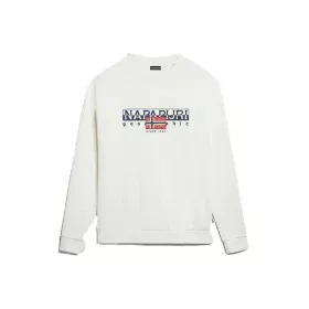 Sudadera sin Capucha Hombre Napapjiri B-Aylmer C Blanco de Napapjiri, Hombre - Ref: S64142103, Precio: 67,35 €, Descuento: %