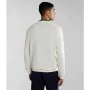 Sweat sans capuche homme Napapjiri B-Aylmer C Blanc de Napapjiri, Homme - Réf : S64142103, Prix : 67,35 €, Remise : %