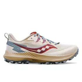 Chaussures de sport pour femme Saucony Peregrine 14 Beige de Saucony, Femme - Réf : S64142576, Prix : 118,64 €, Remise : %