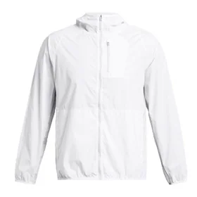 Giacca Sportiva da Uomo Under Armour LAUNCH Bianco di Under Armour, Vestiti caldi - Rif: S64142662, Prezzo: 83,64 €, Sconto: %