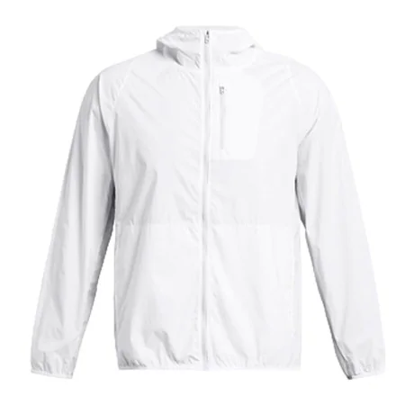 Giacca Sportiva da Uomo Under Armour LAUNCH Bianco di Under Armour, Vestiti caldi - Rif: S64142662, Prezzo: 83,64 €, Sconto: %