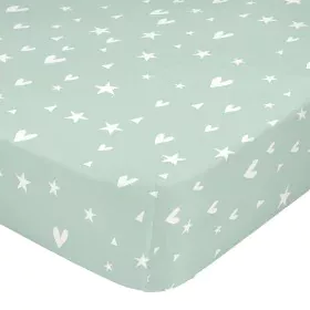 Drap housse HappyFriday Fairy dust Multicouleur 105 x 200 x 32 cm de HappyFriday, Draps et taies d'oreiller - Réf : D1613347,...