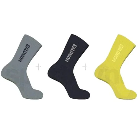 Chaussettes de Sport Salomon Everyday Vert citron de Salomon, Homme - Réf : S64142864, Prix : 11,07 €, Remise : %