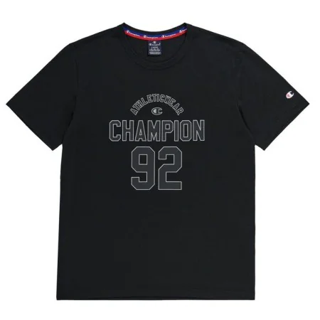 Camisola de Manga Curta Homem Champion Crewneck Preto de Champion, Homem - Ref: S64143856, Preço: 19,53 €, Desconto: %