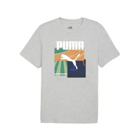 T-shirt à manches courtes homme Puma GRAPHICS Gris de Puma, Homme - Réf : S64143861, Prix : 23,07 €, Remise : %