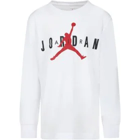 Camisola de Manga Curta Homem Jordan Jordan LS Branco de Jordan, Homem - Ref: S64143865, Preço: 32,29 €, Desconto: %