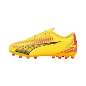 Chuteiras Infantis Puma ULTRA PLAY MG Amarelo de Puma, Botas - Ref: S64143924, Preço: 37,90 €, Desconto: %