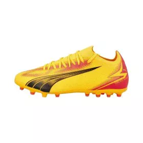 Botas de Fútbol para Adultos Puma ULTRA MATCH MG Amarillo de Puma, Botas - Ref: S64143927, Precio: 69,09 €, Descuento: %