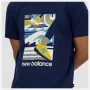 Camisola de Manga Curta Homem New Balance Sport Essentials Triathlon Azul de New Balance, Homem - Ref: S64143950, Preço: 24,9...