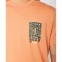 T-shirt à manches courtes homme Rip Curl Desti Animals Orange de Rip Curl, Homme - Réf : S64143955, Prix : 23,99 €, Remise : %