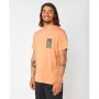 Maglia a Maniche Corte Uomo Rip Curl Desti Animals Arancio di Rip Curl, Uomo - Rif: S64143955, Prezzo: 23,99 €, Sconto: %