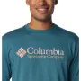 Men’s Short Sleeve T-Shirt Columbia CSC Basic Logo™ Blue by Columbia, Men - Ref: S64143960, Price: 22,42 €, Discount: %