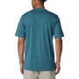 Men’s Short Sleeve T-Shirt Columbia CSC Basic Logo™ Blue by Columbia, Men - Ref: S64143960, Price: 22,42 €, Discount: %