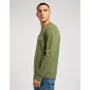 Men’s Sweatshirt without Hood Lee Wobbly Khaki by Lee, Men - Ref: S64143986, Price: 46,44 €, Discount: %