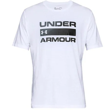 T-shirt à manches courtes homme Under Armour Team issue Wordmark Blanc de Under Armour, Homme - Réf : S64143996, Prix : 28,92...