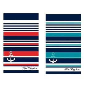 Beach Towel Secaneta Skot Blue Jacquard Velvet by Secaneta, Towels - Ref: S64144778, Price: 13,13 €, Discount: %