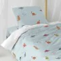 Duvet cover set HappyFriday Mini dinosaur Multicolour Single 2 Pieces by HappyFriday, Quilts and quilt covers - Ref: D1613413...