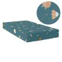 Fitted sheet HappyFriday 	Mini universe Multicolour 105 x 200 x 32 cm by HappyFriday, Sheets and pillowcases - Ref: D1613420,...