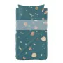 Conjunto de Lençóis HappyFriday HF Mini Universe Multicolor Berço de Bebé 2 Peças de HappyFriday, Roupa de cama para berços -...