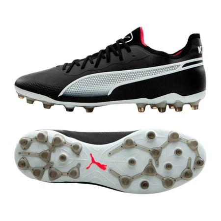 Chaussures de Football pour Adultes Puma KING ULTIMATE MG Blanc Noir de Puma, Bottes - Réf : S64145067, Prix : 164,86 €, Remi...