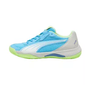 Padel-Sportschuhe für Erwachsene Puma NOVA Court Luminous Blau Weiß von Puma, Schuhe - Ref: S64145096, Preis: 72,38 €, Rabatt: %