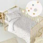 Parure de couette HappyFriday Mini Saturn Multicouleur Lit de bébé 2 Pièces de HappyFriday, Couettes et housses de couette - ...