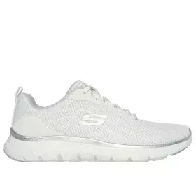 Chaussures de sport pour femme Skechers Flex Appeal 5.0 Blanc de Skechers, Femme - Réf : S64145180, Prix : 60,57 €, Remise : %