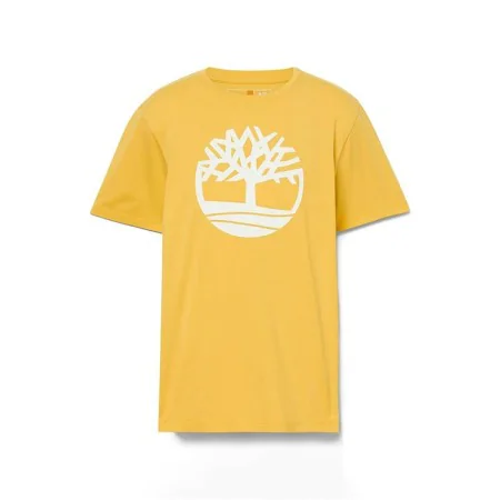 Camisola de Manga Curta Homem Timberland Kennebec River Tree Logo Short Amarelo de Timberland, Homem - Ref: S64145257, Preço:...