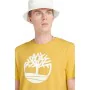 Men’s Short Sleeve T-Shirt Timberland Kennebec River Tree Logo Short Yellow by Timberland, Men - Ref: S64145257, Price: 24,91...