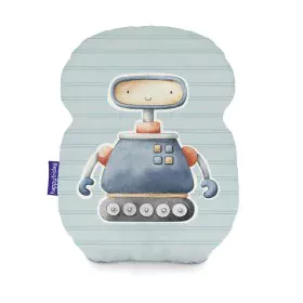 Cushion HappyFriday HF Mini Multicolour Robot 40 x 30 cm by HappyFriday, Back & Body Pillows - Ref: D1613546, Price: 12,87 €,...