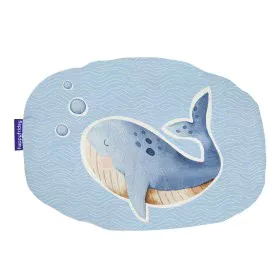 Coussin HappyFriday HF Mini Multicouleur Baleine 40 x 30 cm de HappyFriday, Cale-bébés - Réf : D1613552, Prix : 12,66 €, Remi...