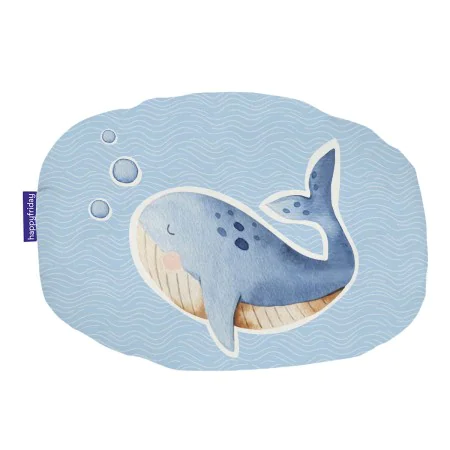 Cojín HappyFriday HF Mini Multicolor Ballena 40 x 30 cm de HappyFriday, Cojines - Ref: D1613552, Precio: 12,91 €, Descuento: %