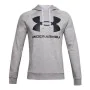 Felpa con Cappuccio Uomo Under Armour Rival Big Logo Grigio chiaro di Under Armour, Uomo - Rif: S6425480, Prezzo: 40,60 €, Sc...