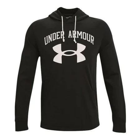 Polar com Capuz Homem Under Armour Rival Terry Preto de Under Armour, Homem - Ref: S6425484, Preço: 45,36 €, Desconto: %