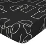 Drap housse HappyFriday BLANC Multicouleur 200 x 200 x 32 cm de HappyFriday, Draps et taies d'oreiller - Réf : D1613596, Prix...