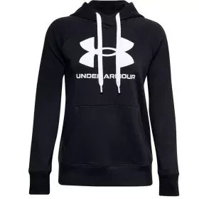 Polar com Capuz Mulher Under Armour Rival Fleece Preto de Under Armour, Mulher - Ref: S6426604, Preço: 41,02 €, Desconto: %