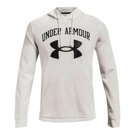 Polar com Capuz Homem Under Armour Rival Fleece Big Logo Branco de Under Armour, Homem - Ref: S6426607, Preço: 47,73 €, Desco...