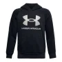 Felpa con Cappuccio Bambino Under Armour Fleece Rival Big Logo Nero di Under Armour, Bambino - Rif: S6426608, Prezzo: 33,38 €...