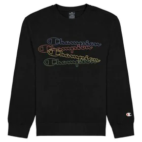 Children’s Sweatshirt Champion Crewneck Script Logo Boy Black by Champion, Boys - Ref: S6428165, Price: 19,80 €, Discount: %