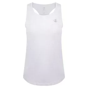 T-Shirt de Alças Mulher Dare 2b Agleam Branco de Dare 2b, Mulher - Ref: S6430780, Preço: 19,25 €, Desconto: %