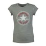 T shirt à manches courtes Enfant Converse Timeless Chuck Patch G Gris de Converse, Fille - Réf : S6430882, Prix : 18,45 €, Re...